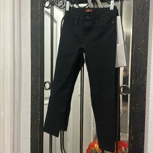 7 for all Mankind Big Kids Size 12 Black Skinny pants